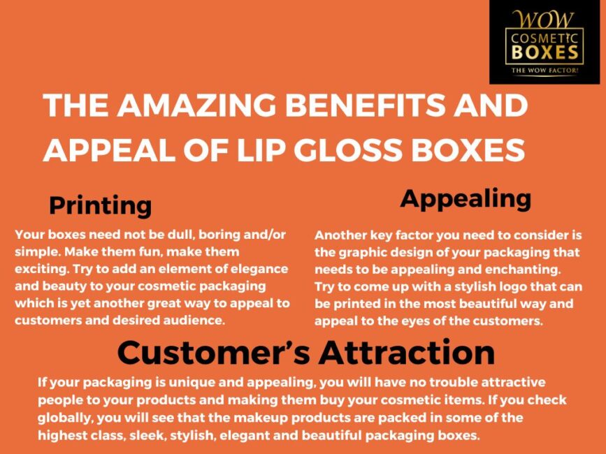 THE AMAZING BENEFITS AND APPEAL OF LIP GLOSS BOXES