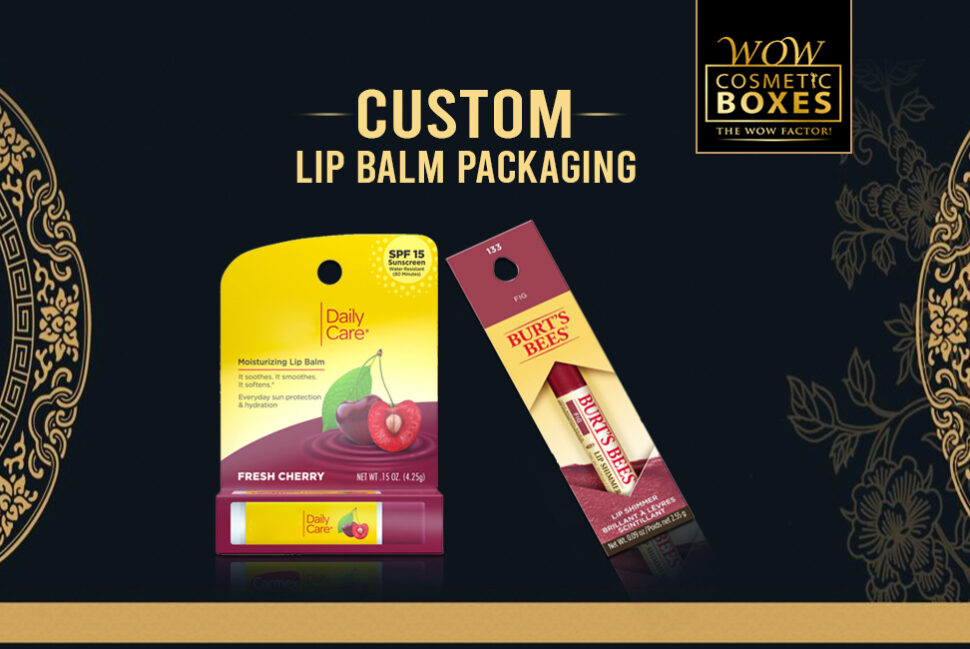 Custom Lip Balm Packaging