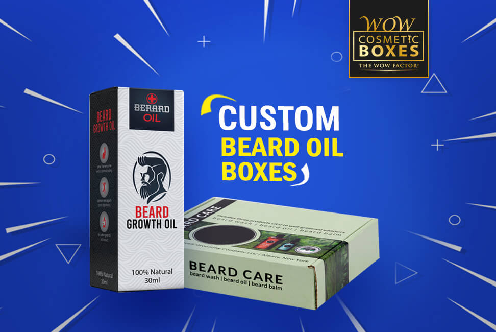 custom beard oil boxes