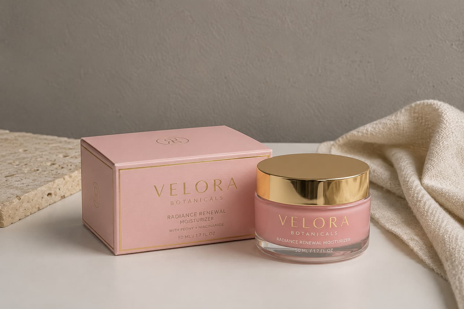 Custom Cream Boxes With Logo