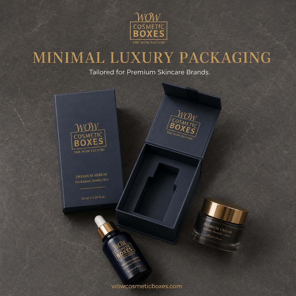 custom cosmetic boxes with logo for beauty startups