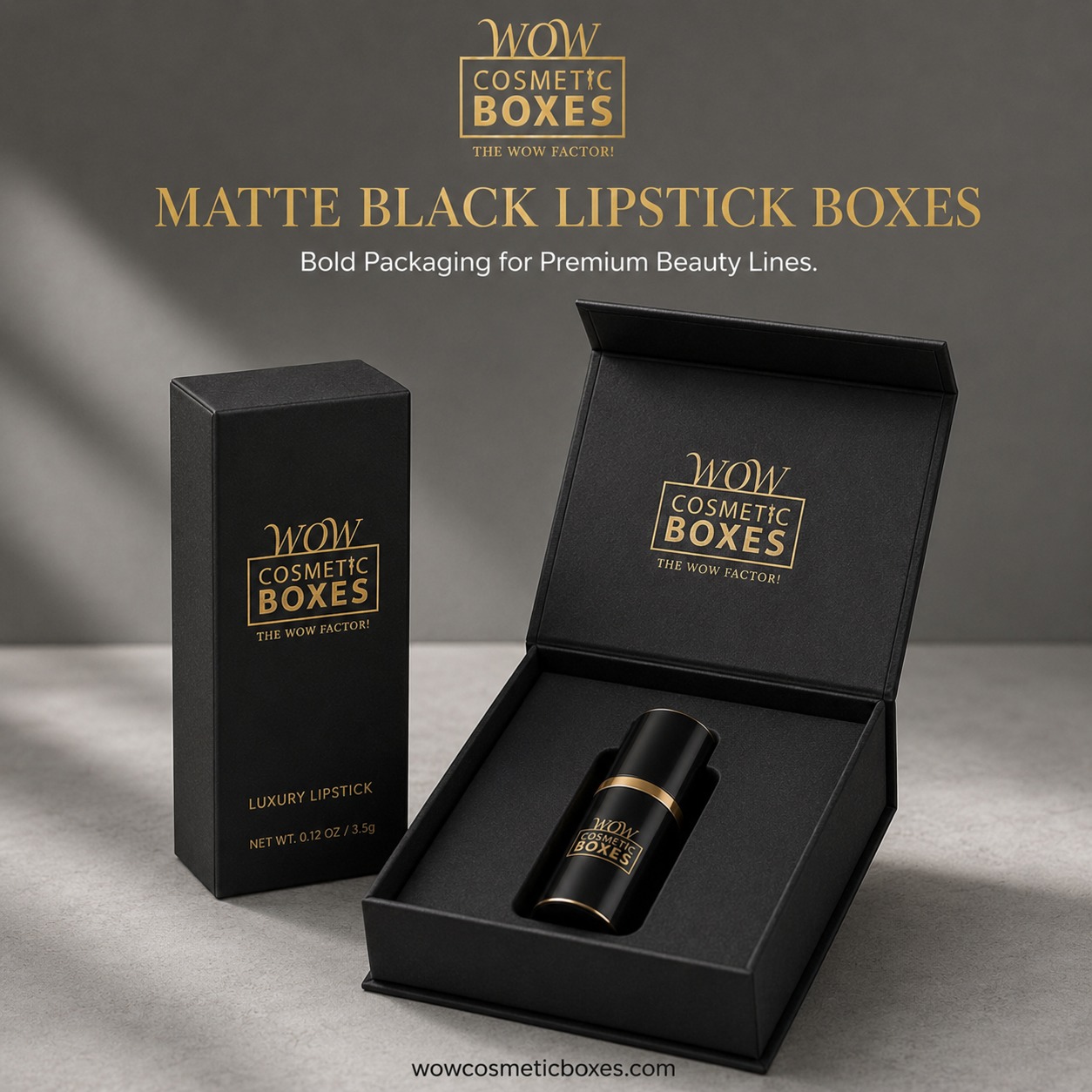 Custom Lipstic Boxes