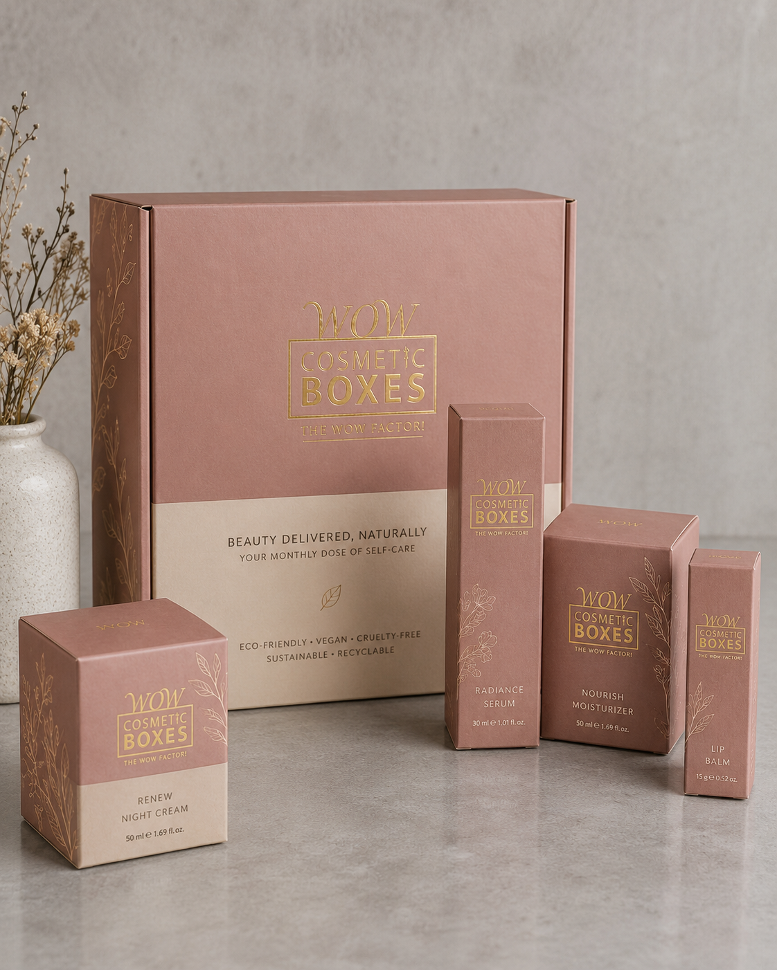 cosmetic packaging boxes for clean beauty brands