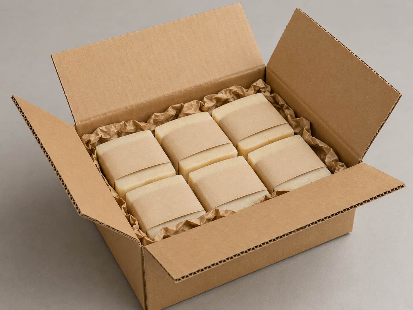 corrugated soap boxes
