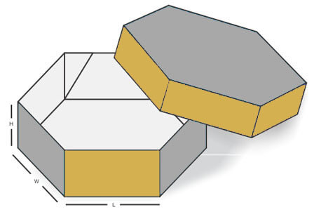 Hexagon Two Piece