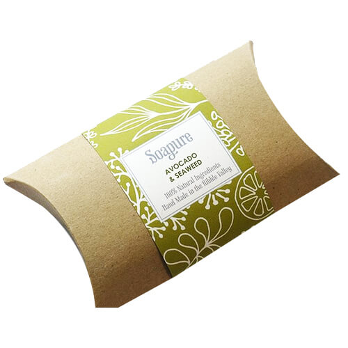 Custom Kraft Pillow Soap Boxes