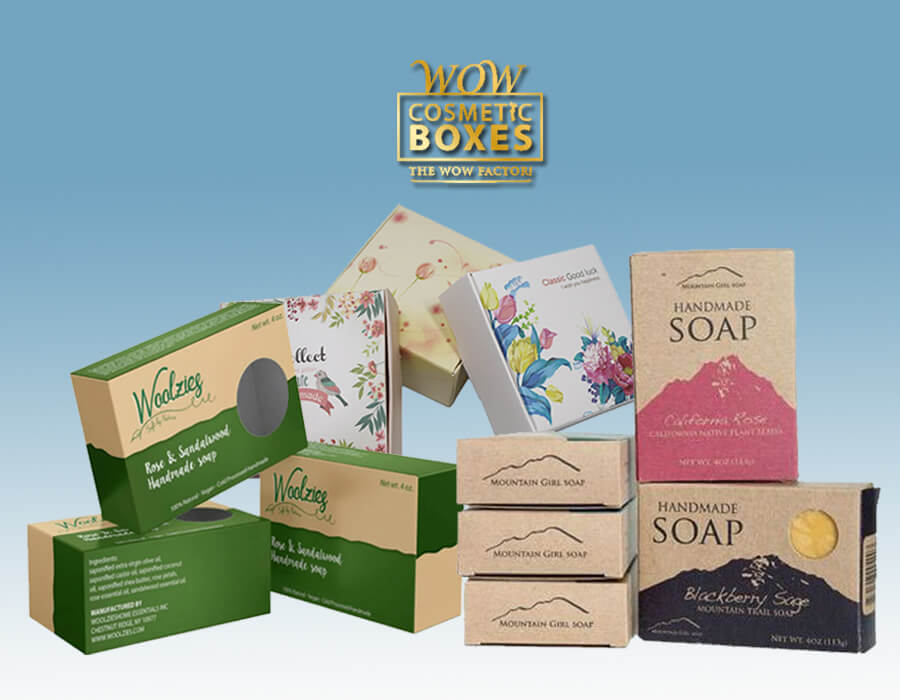 Custom Soap Packaging boxes wholesale