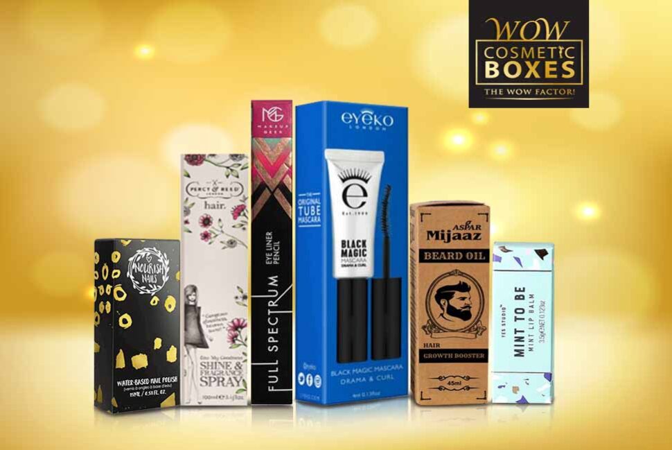 Cosmetic Packaging and Eye Makeup Boxes