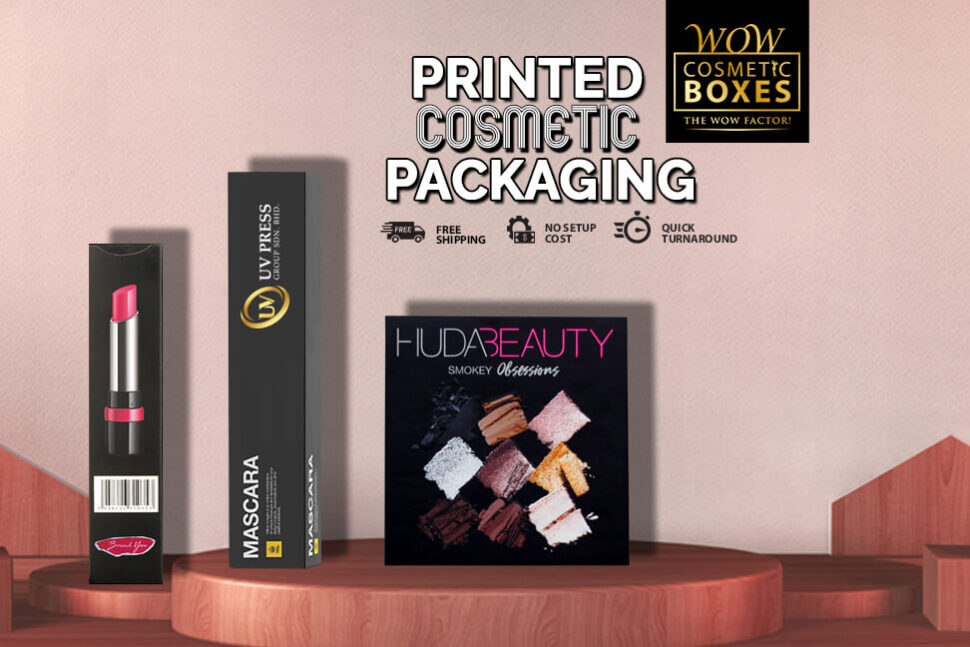 Printed cosmetic boxes