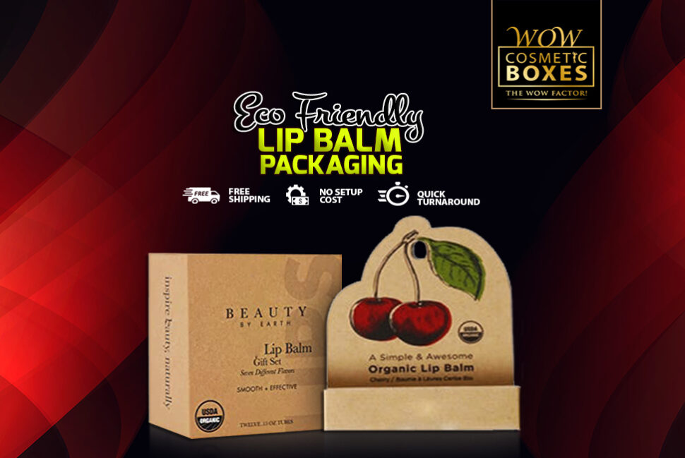 Eco friendly lip balm packaging