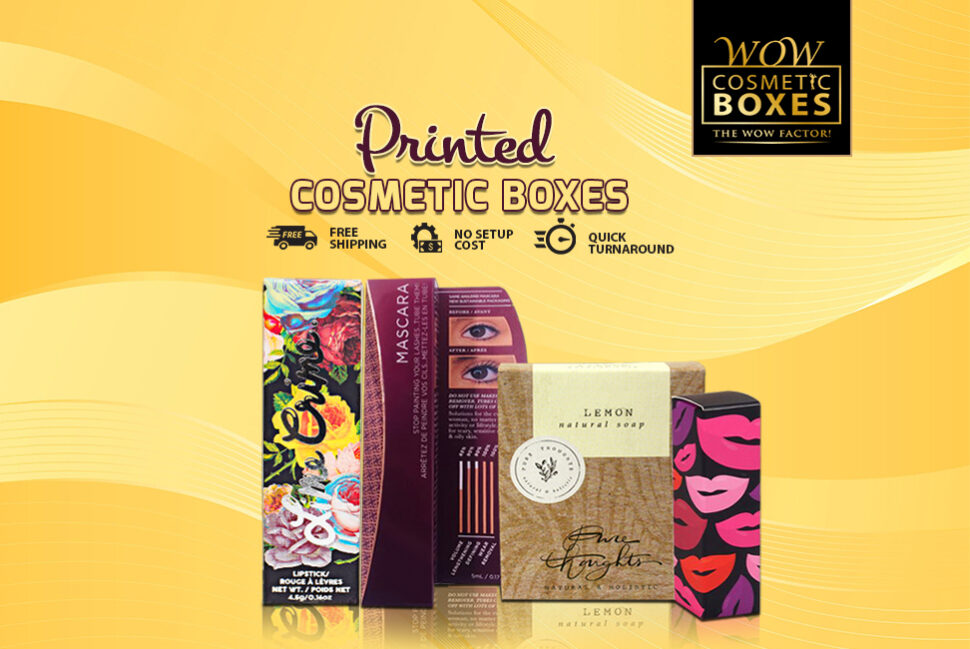 Printed Cosmetic Boxes