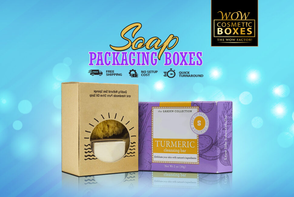 Soap packaging boxes