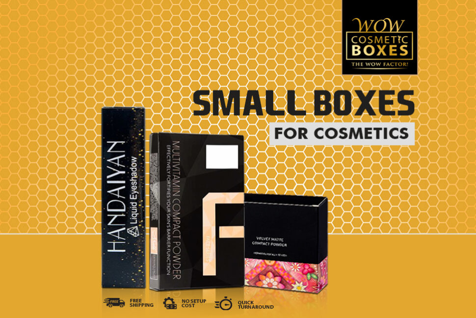 Small boxes for cosmetics