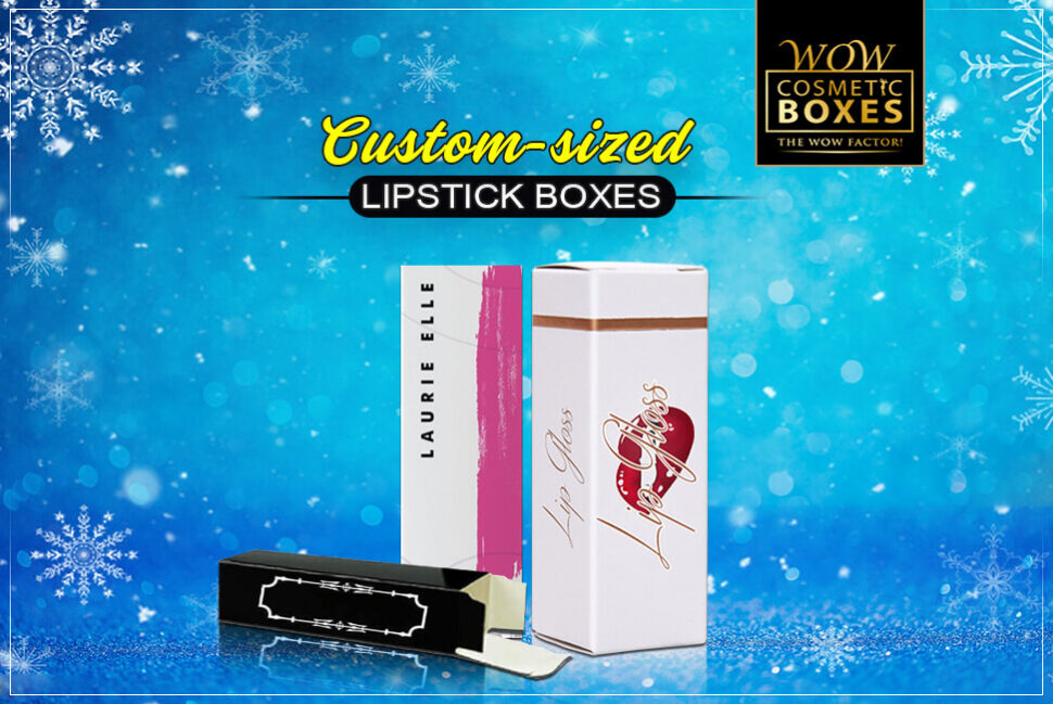 Custom-Sized Lipstick Boxes