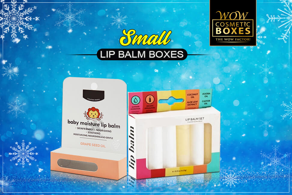 Small Lip Balm Boxes