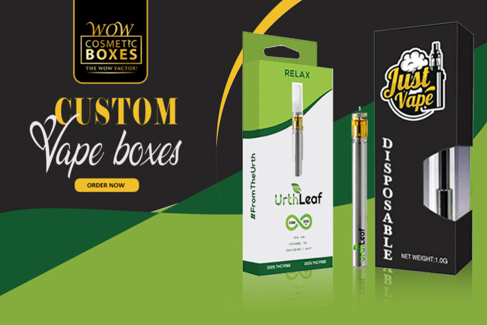 Designs for Custom Vape Packaging Boxes
