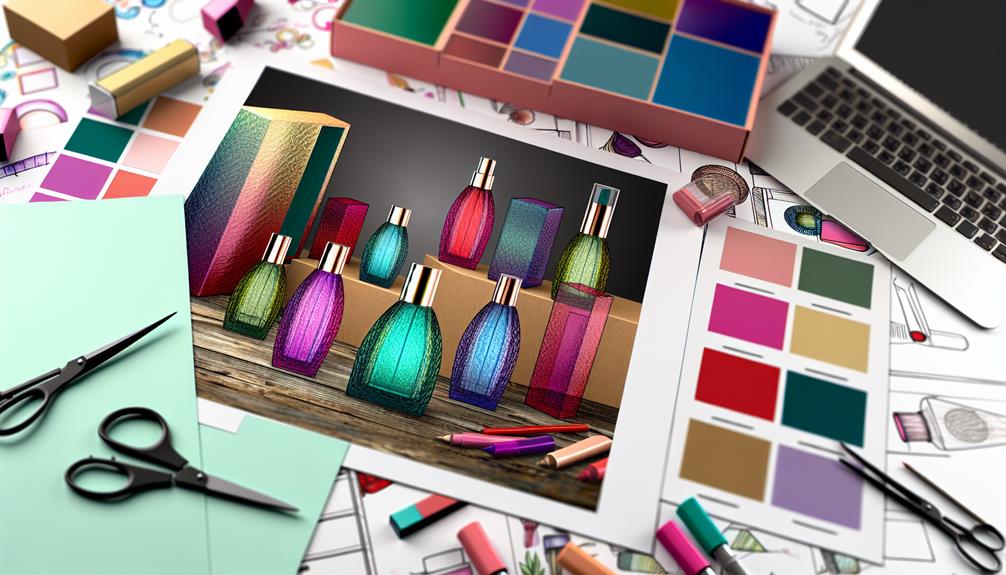 custom cosmetic packaging design