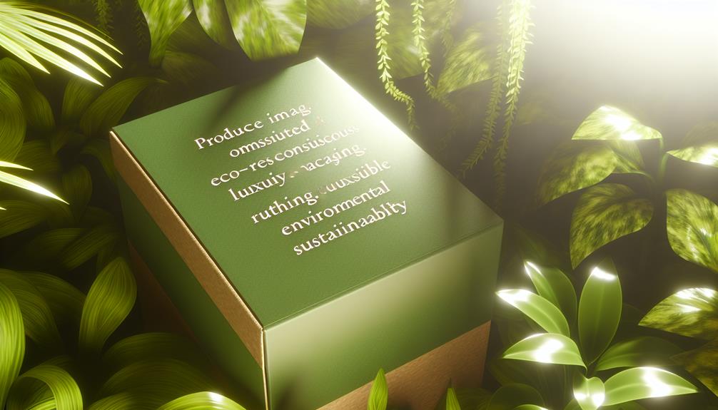 eco conscious luxury brand practices