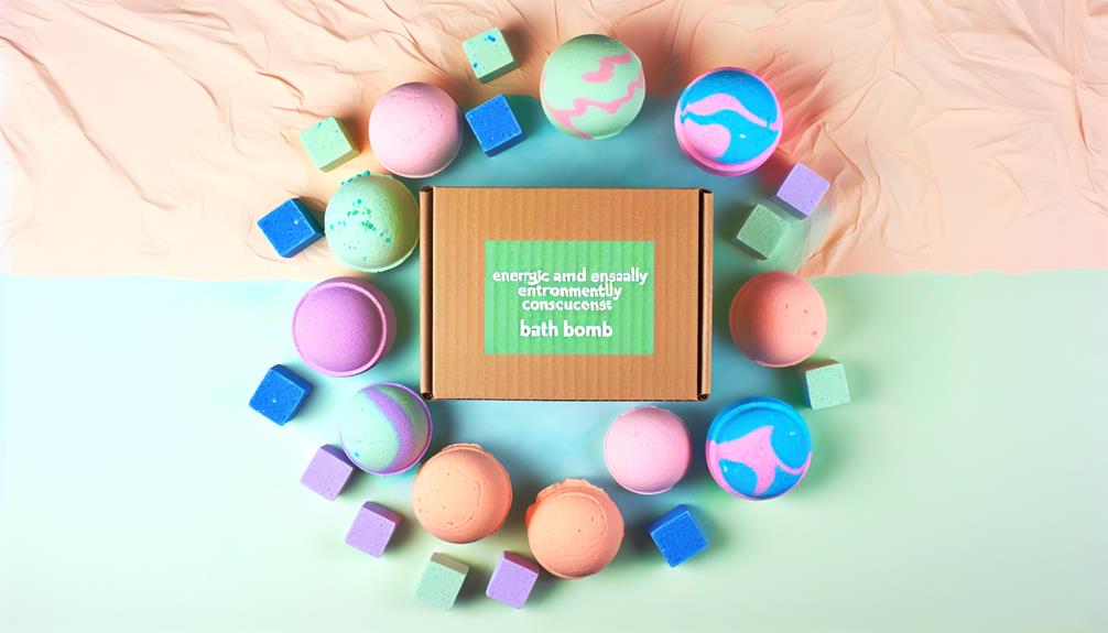 enhancing brandable bath bomb packaging