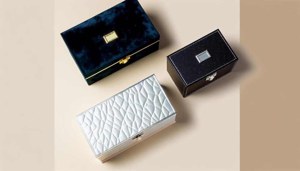 luxury cosmetic box materials