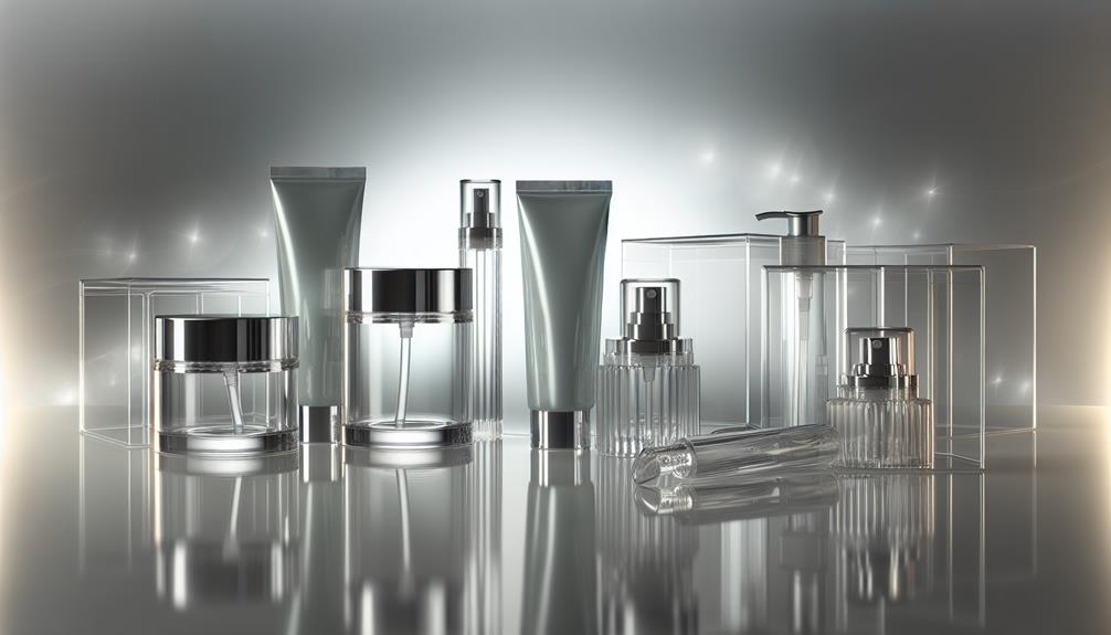 premium clear cosmetic packaging