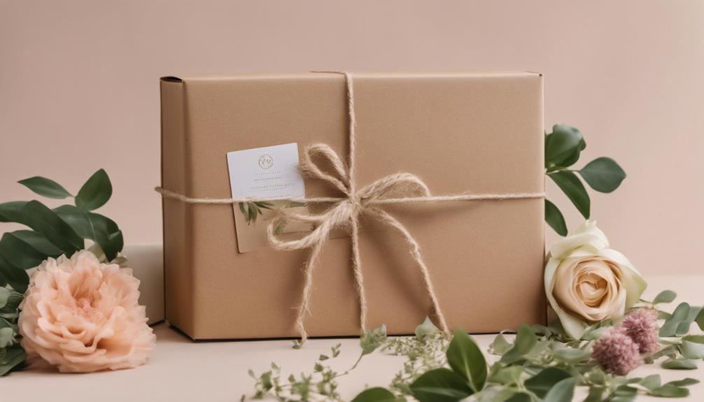 sustainable packaging for gifts