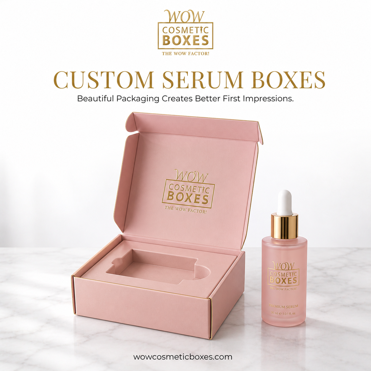 Custom Serum Boxes